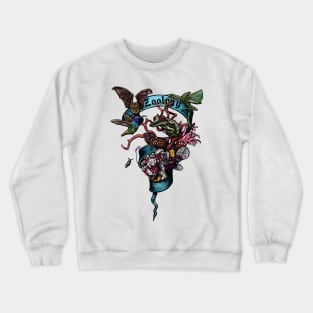 Zoology Nerd Banner Crewneck Sweatshirt